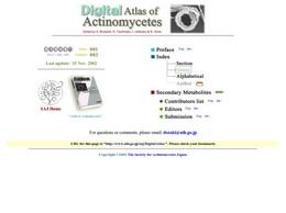 http://www.nih.go.jp/ digital atlas of actinomycetes